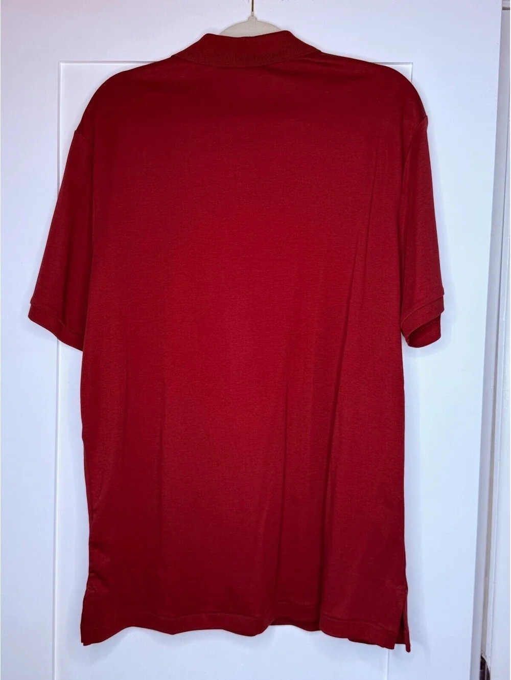 Polo Ralph Lauren Classic Fit Polo Shirt Men's Large Red short Sleeve Pony Logo